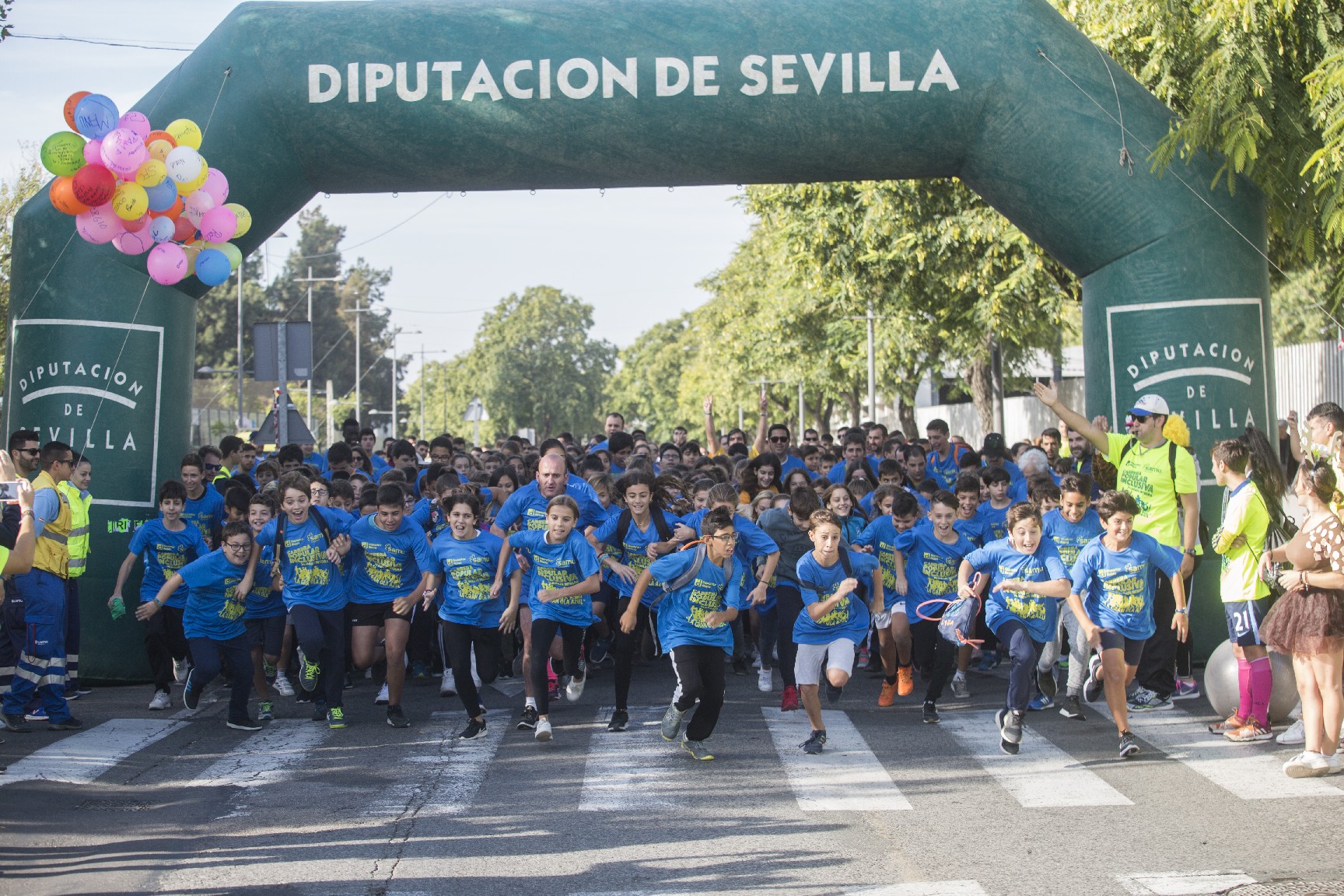 II Carrera Popular Inclusiva Aljarafe Integra