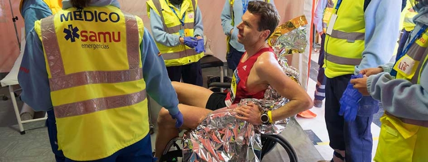 SAMU en la Zúrich Maratón Sevilla 2019.