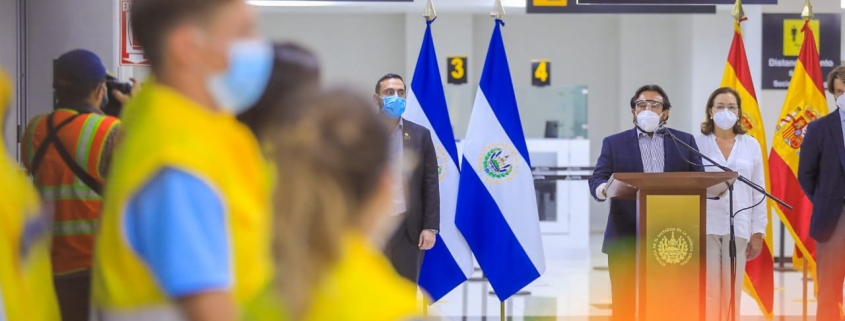 Llegada Misión El Salvador 2020 SAMU