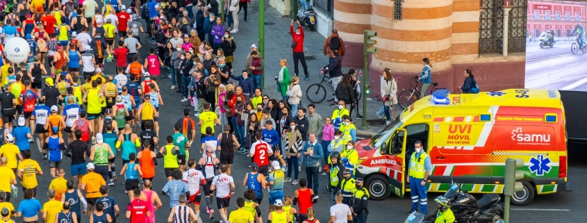 SAMU y la maratón de Sevilla