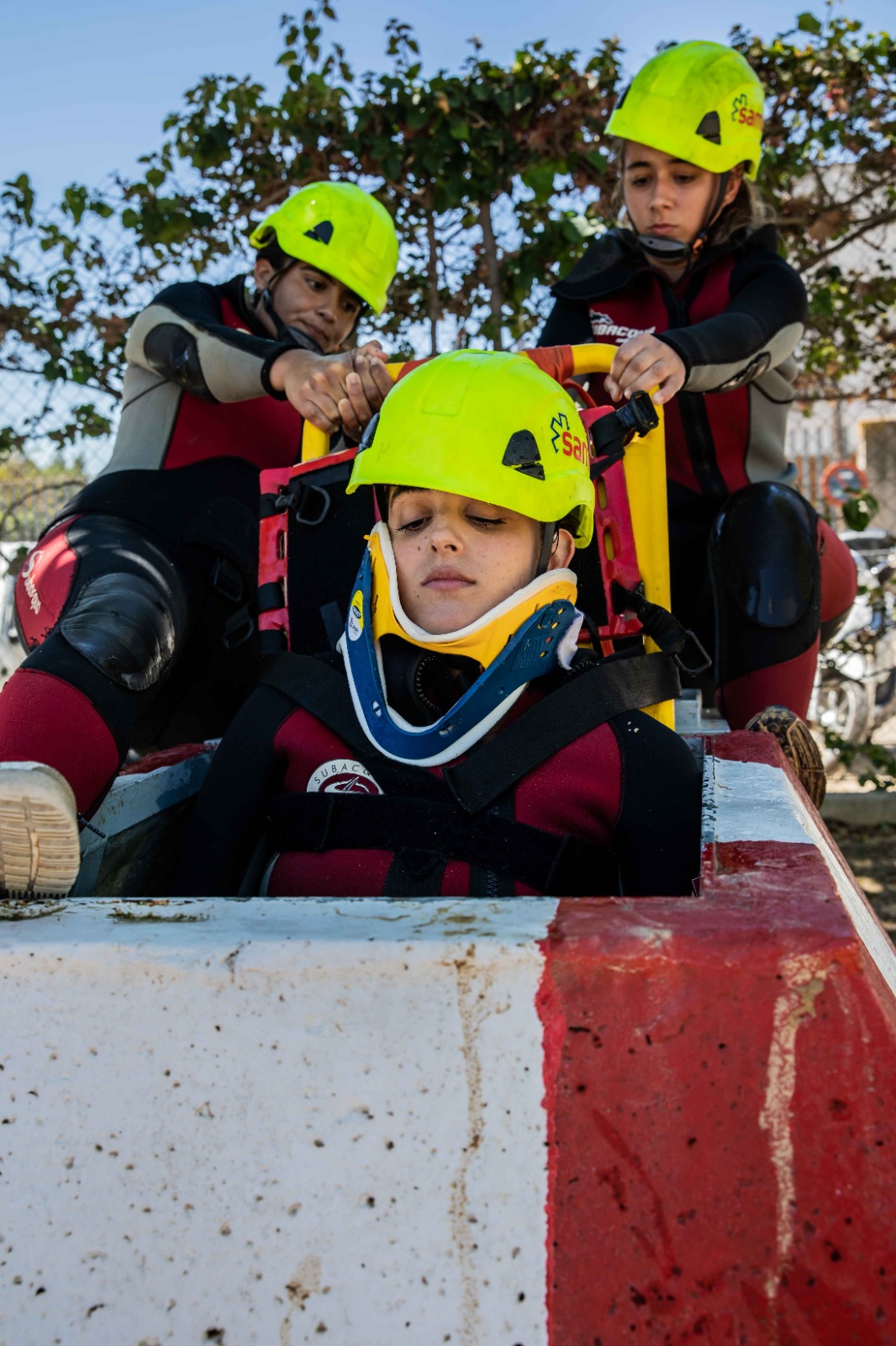 Módulo de Rescate Acuático del Máster de Enfermería de Escuela SAMU