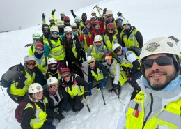 Acampada de Escuela SAMU en Sierra Nevada