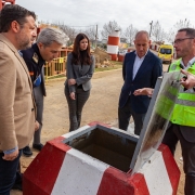 Visita del equipo de Gobierno del Ayuntamiento de Tomares a Escuela SAMU