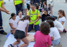 Escuela SAMU en las Cardiomaratones 061