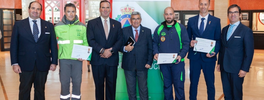 entrega de Medallas al Mérito de Protección Civil de Andalucía