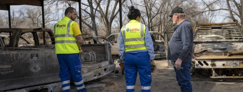 Acción de SAMU First Response en Texas (EE.UU.)